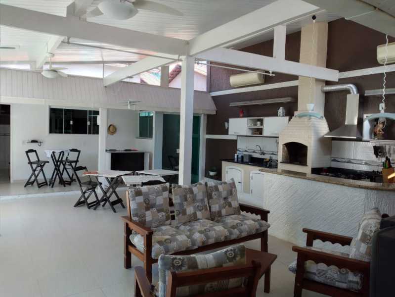 Conheça área social do imóvel - Casa em Condomínio 4 quartos à venda Centro, Maricá - R$ 700.000 - FLCN40012 - 16 área social - 16