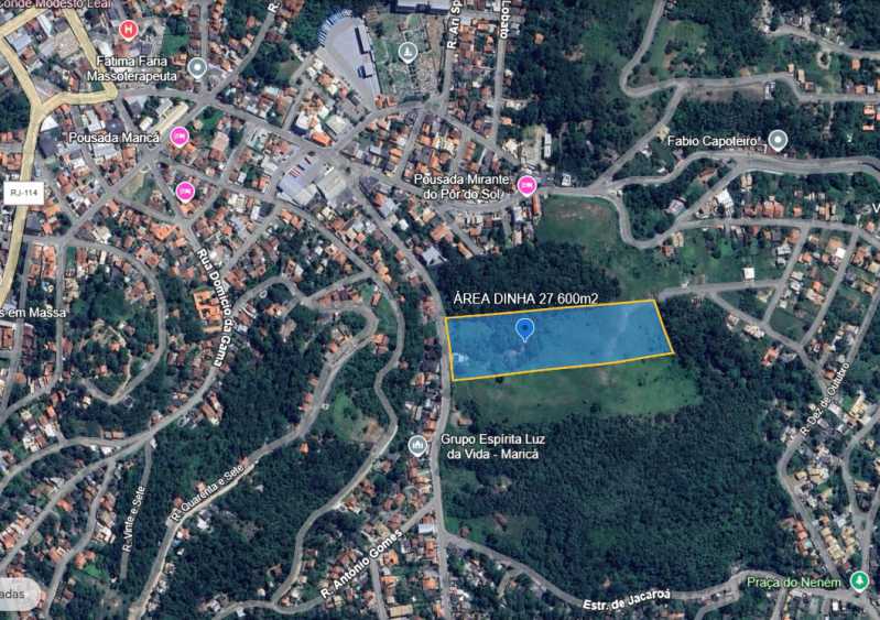 Conheça Área Dinha do imóvel - Terreno Comercial 27600m² à venda Centro, Maricá - R$ 16.800.000 - FLTC00002 - 1 Área Dinha - 1