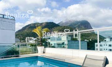 Condomínio JARDIM OCEÂNICO - Cobertura à venda Rua Aldo Bonadei, Jardim Oceanico, Rio de Janeiro - R$ 4.500.000 - BTCO30051