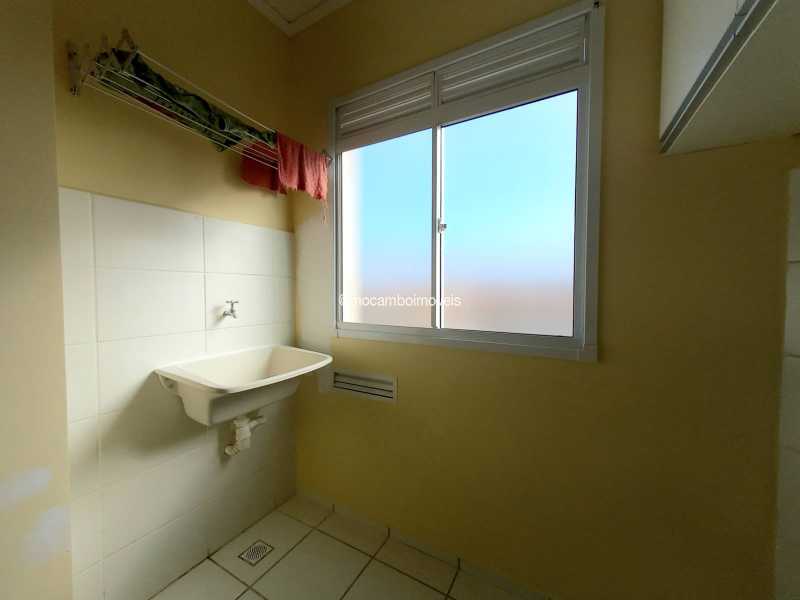 Conheça Área de serviço do imóvel - Apartamento 2 quartos para alugar Itatiba,SP Jardim Ester - R$ 1.500 - FCAP21294 - 14 Área de serviço - 14