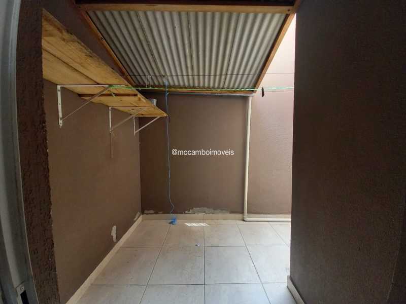 Conheça quintal do imóvel - Apartamento 2 quartos para alugar Itatiba,SP Loteamento Aída Haddad Jafet - R$ 1.520 - FCAP21843 - 10 quintal - 10