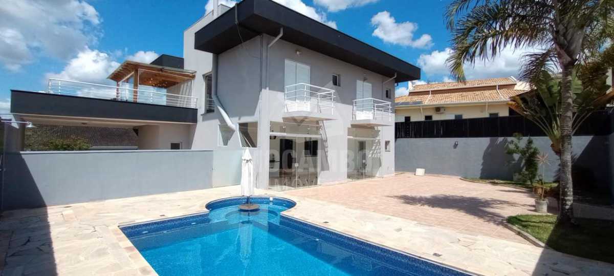Conheça piscina do imóvel - Casa em Condomínio 4 quartos para venda e aluguel Itatiba,SP Itatiba Country Club - R$ 1.660.000 - FCCN40354 - 24 piscina - 24
