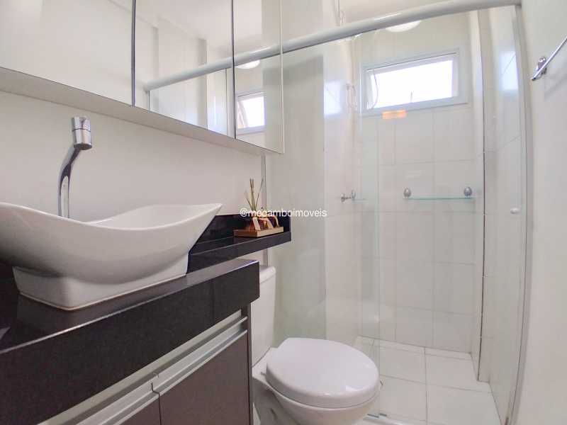 Conheça Banheiro Social do imóvel - Apartamento 2 quartos para alugar Condomínio Itatiba Hill Alta Vista - Itatiba,SP Loteamento Morrão Da Força - R$ 2.250 - FCAP21605 - 6 Banheiro Social - 6