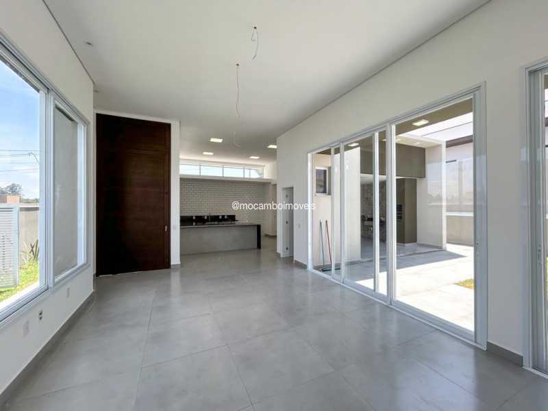 Conheça Sala do imóvel - Casa em Condomínio 3 quartos para alugar Itatiba,SP Condomínio Reserva Santa Rosa - R$ 11.000 - FCCN30681 - 8 Sala - 8