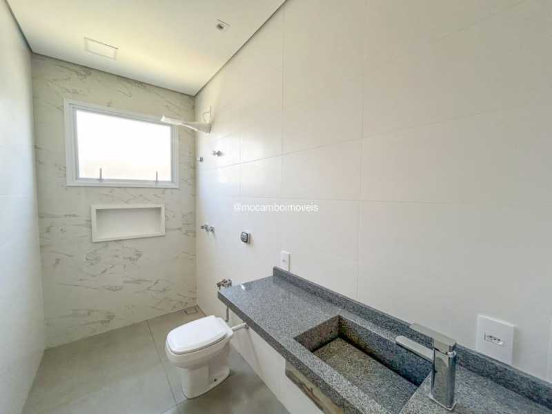 Conheça Banheiro da suite do imóvel - Casa em Condomínio 3 quartos para alugar Itatiba,SP Condomínio Reserva Santa Rosa - R$ 11.000 - FCCN30681 - 13 Banheiro da suite - 13