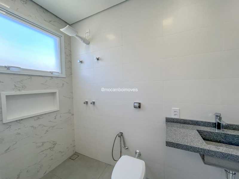 Conheça Banheiro social do imóvel - Casa em Condomínio 3 quartos para alugar Itatiba,SP Condomínio Reserva Santa Rosa - R$ 11.000 - FCCN30681 - 10 Banheiro social - 10