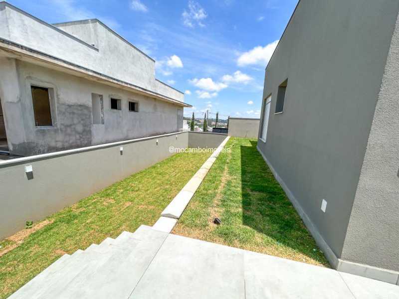 Conheça Quintal do imóvel - Casa em Condomínio 3 quartos para alugar Itatiba,SP Condomínio Reserva Santa Rosa - R$ 11.000 - FCCN30681 - 22 Quintal - 22