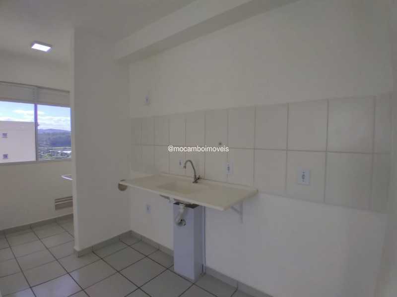 Conheça Cozinha do imóvel - Apartamento 2 quartos para alugar Itatiba,SP Loteamento Santo Antônio - R$ 1.450 - FCAP21640 - 3 Cozinha - 3
