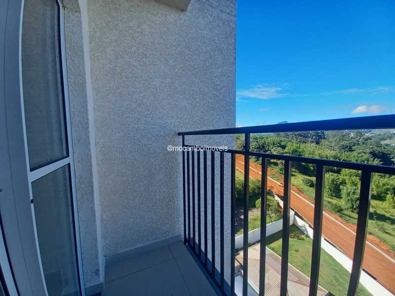 Conheça Sacada do imóvel - Apartamento 2 quartos para alugar Itatiba,SP Jardim Ester - R$ 1.800 - FCAP21729 - 10 Sacada - 10