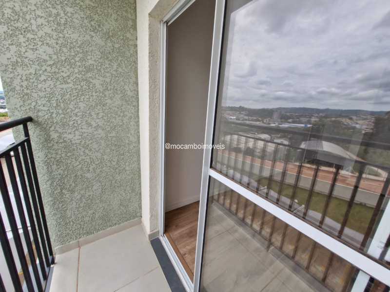 Conheça Varanda do imóvel - Apartamento 2 quartos para alugar Itatiba,SP Jardim Ester - R$ 1.690 - FCAP21810 - 4 Varanda - 4