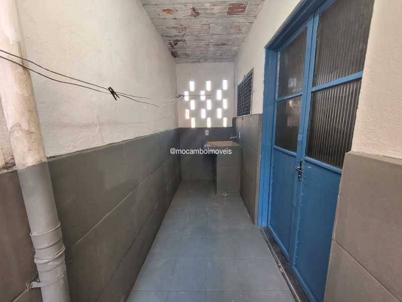Conheça Acesso e lavanderia do imóvel - Casa 1 quarto para alugar Itatiba,SP Jardim Virgínia - R$ 790 - FCCA10405 - 5 Acesso e lavanderia - 5