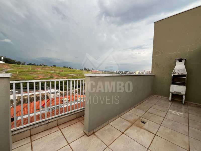 Terraço com churrasqueira - 14