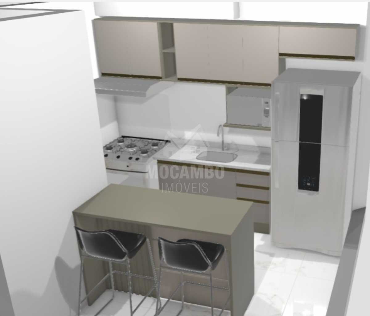 Projeção 3D cozinha - 5