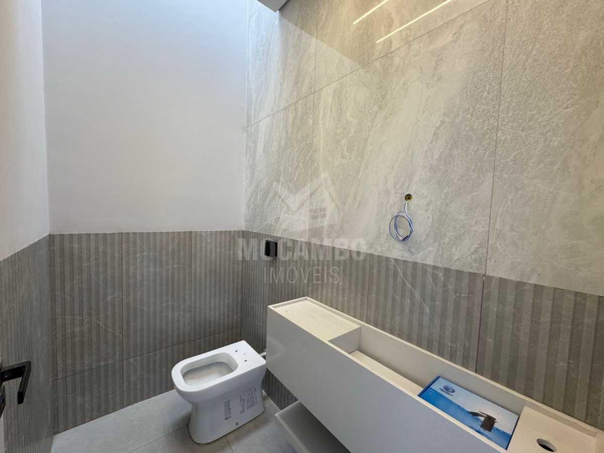 Conheça Lavabo do imóvel - Casa em Condomínio 3 quartos à venda Itatiba,SP Condomínio San Giovanni - R$ 2.130.000 - FCCN30855 - 17 Lavabo - 17