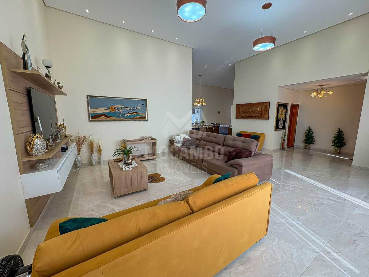 Conheça Sala de estar do imóvel - Casa em Condomínio 6 quartos para venda e aluguel Itatiba,SP Condomínio Sete Lagos - R$ 3.000.000 - FCCN60022 - 1 Sala de estar - 1