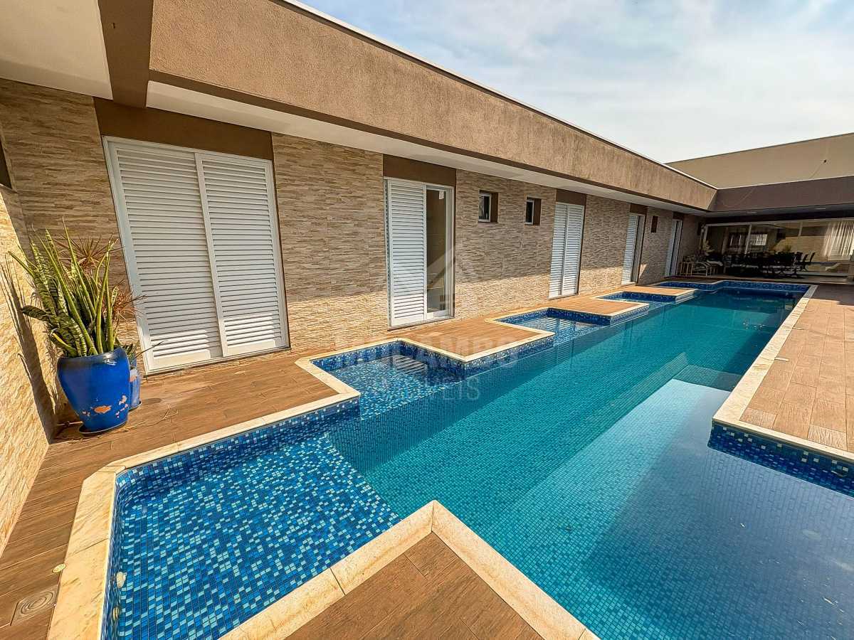 Conheça Piscina do imóvel - Casa em Condomínio 6 quartos para venda e aluguel Itatiba,SP Condomínio Sete Lagos - R$ 3.000.000 - FCCN60022 - 15 Piscina - 15