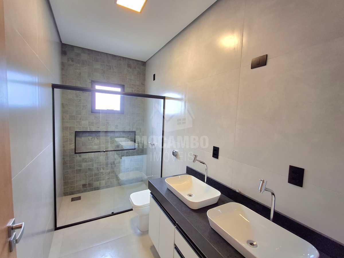 Conheça Banheiro da suíte do imóvel - Casa em Condomínio 3 quartos para alugar Itatiba,SP Loteamento Terras Da Fazenda - R$ 7.000 - FCCN30879 - 18 Banheiro da suíte - 18