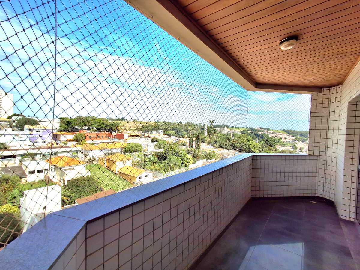 Conheça Varanda do imóvel - Apartamento 3 quartos para alugar Itatiba,SP Vila Brasileira - R$ 3.880 - FCAP30833 - 4 Varanda - 4