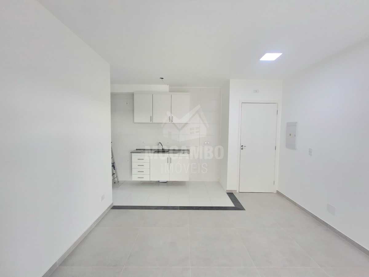 Conheça Sala e cozinha do imóvel - Apartamento 2 quartos para alugar Itatiba,SP Loteamento Santo Antônio - R$ 1.800 - FCAP22231 - 5 Sala e cozinha - 5