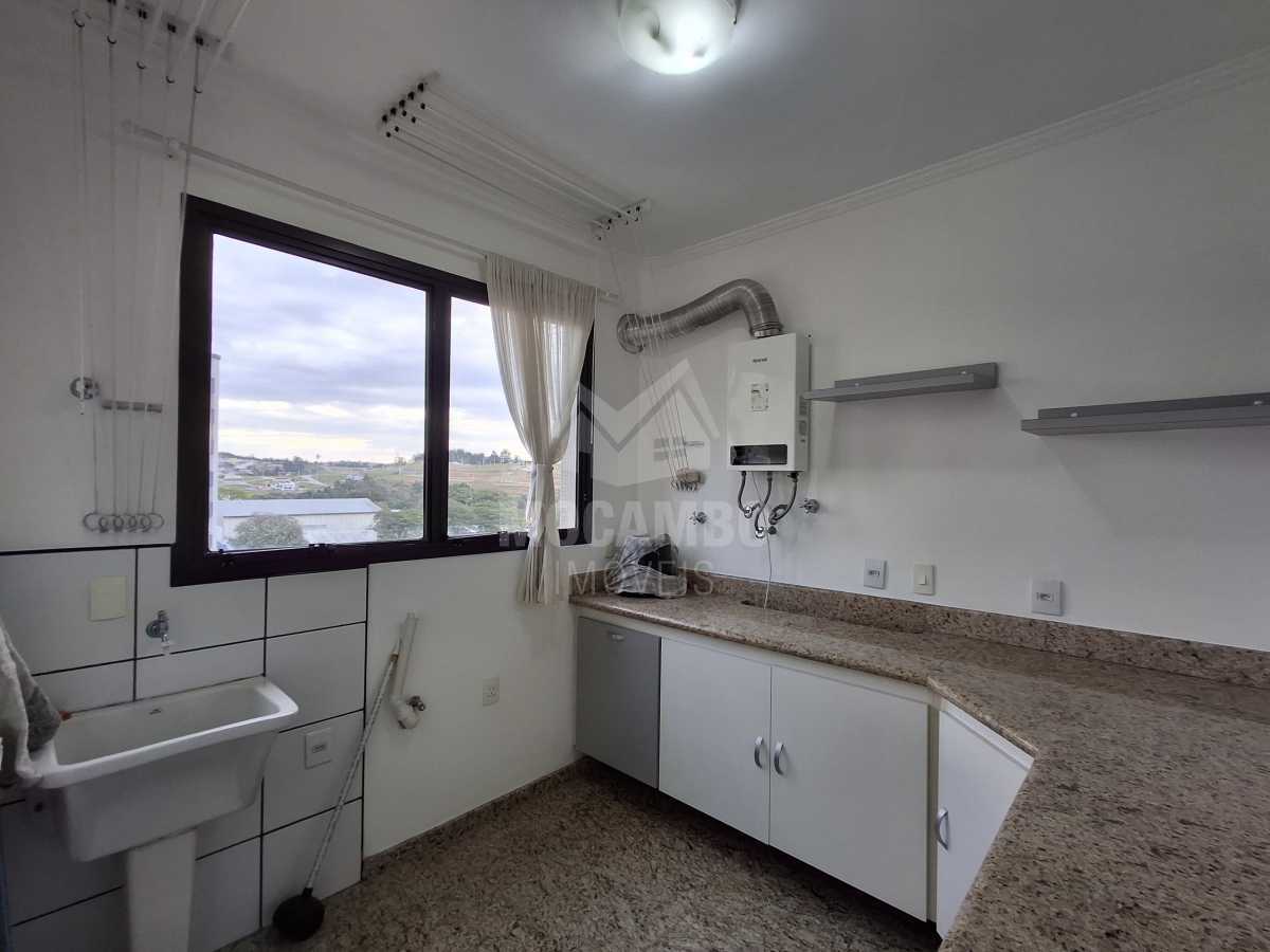 Conheça lavanderia do imóvel - Apartamento 3 quartos para alugar Itatiba,SP Vila Brasileira - R$ 3.500 - FCAP30855 - 9 lavanderia - 9