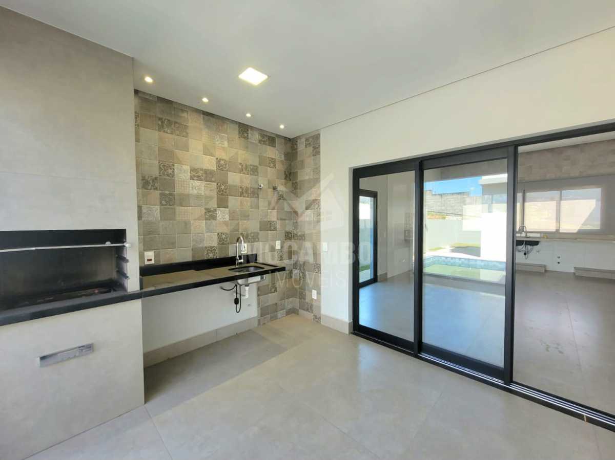 Conheça Área gourmet do imóvel - Casa em Condomínio 4 quartos para alugar Itatiba,SP Bairro Itapema - R$ 6.800 - FCCN40352 - 7 Área gourmet - 7