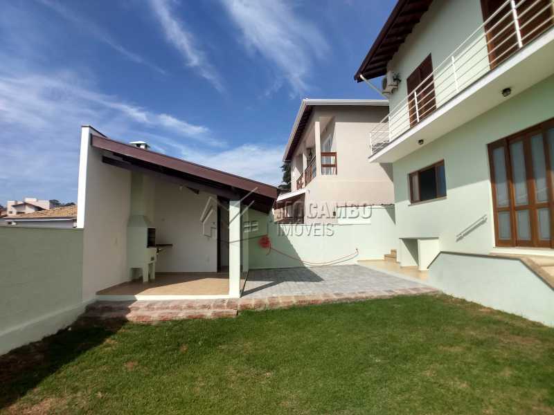 Conheça Área Externa do imóvel - Casa em Condomínio 3 quartos para alugar Itatiba,SP Loteamento Itatiba Country Club - R$ 5.000 - FCCA30243 - 20 Área Externa - 20