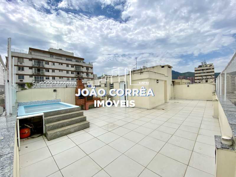 Conheça 16 Terraco com piscina e churr do imóvel - Cobertura à venda Rua Visconde de Tocantins, Méier, Rio de Janeiro - R$ 990.000 - CBCO30022 - 16 16 Terraco com piscina e churr - 16