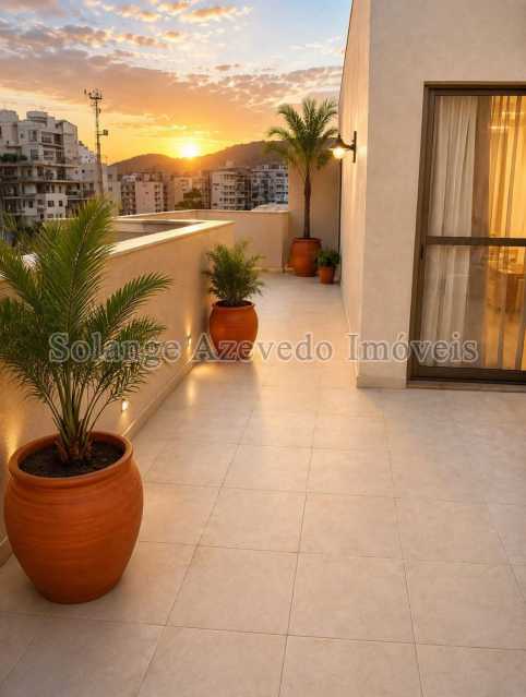 Ótima localização - Cobertura à venda Rua Teodoro da Silva, Vila Isabel, Rio de Janeiro - R$ 890.000 - TJCO20023