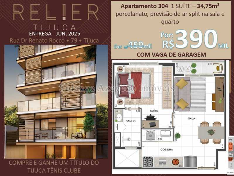 Conheça Slide18 do imóvel - Apartamento 1 quarto à venda Tijuca, Rio de Janeiro - R$ 390.000 - TJAP10334 - 1 Slide18 - 1