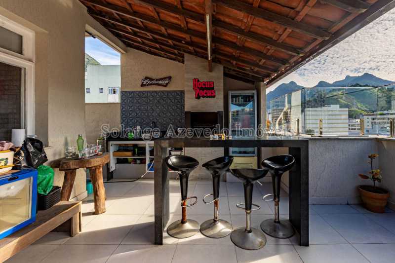 Conheça 2 do imóvel - Cobertura à venda Rua Uruguai, Tijuca, Rio de Janeiro - R$ 1.300.000 - TJCO30172 - 1 2 - 1