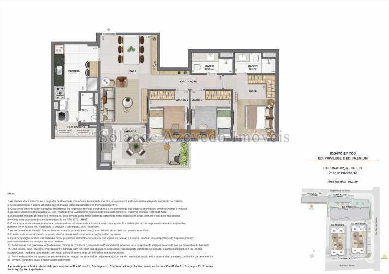 Apartamento 3 quartos - 2° ao - 8