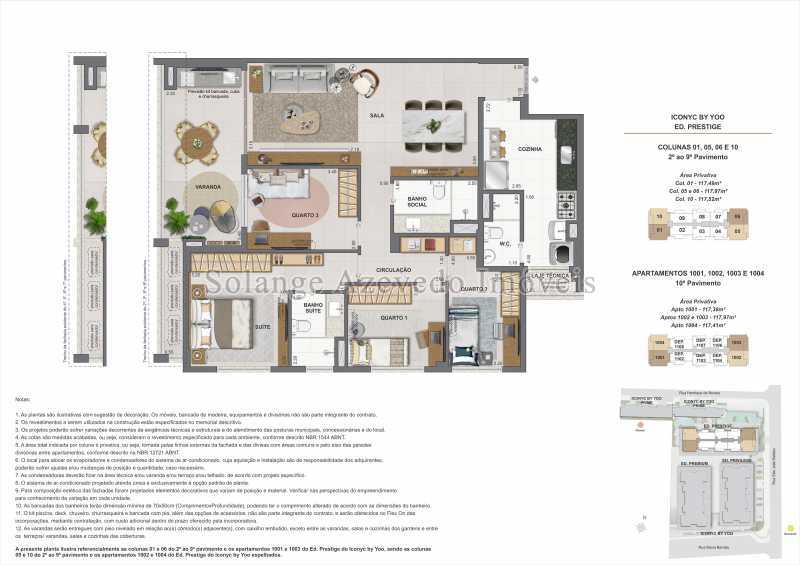 Apartamento 4 quartos - 2° ao - 9