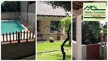 Ótima localização - Casa para Venda, Ponte Preta, Maricá, Bairro de Lagoa, Imóvel Com 4 Quartos, Piscina e Área Gourmet. - R0206
