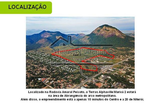 Conheça FOTO 3 do imóvel - Terreno, Inoã, Maricá. Terreno Plano No Condomínio Na Rodovia. Terras Alphaville Maricá 2. - T051 - 3 FOTO 3 - 3