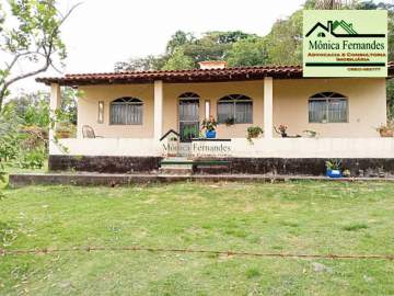 Itaboraí, Sítio com 23 mil m², Árvores Frutíferas, Lago e Casa de Caseiro Completa. - S10