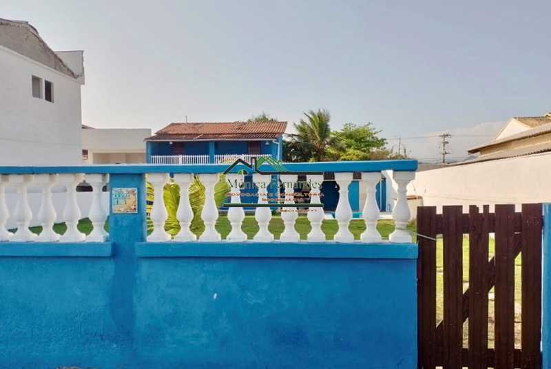 Conheça Fachada com muro. do imóvel - Casa 2 quartos à venda Guaratiba (Ponta Negra), Maricá - R$ 390.000 - R487 - 11 Fachada com muro. - 11
