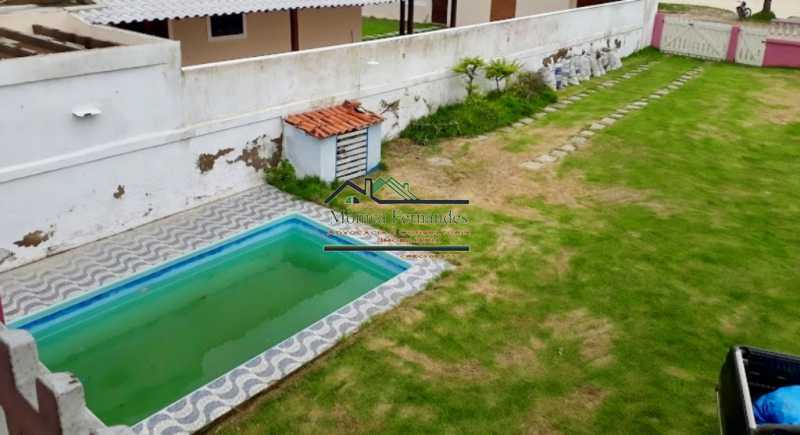 Conheça piscina e quintal. do imóvel - Casa 2 quartos à venda Guaratiba (Ponta Negra), Maricá - R$ 390.000 - R487 - 3 piscina e quintal. - 3