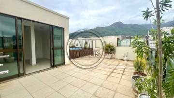 Imperdível - Cobertura 3 quartos à venda Tijuca, Rio de Janeiro - R$ 1.250.000 - TC35521