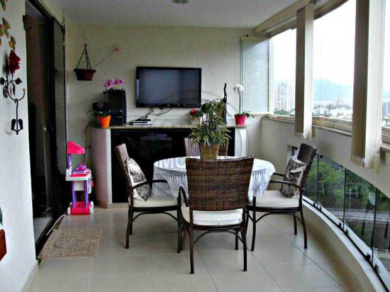 Conheça Varanda do imóvel - Apartamento 3 quartos à venda Barra da Tijuca, Rio de Janeiro - R$ 1.700.000 - TA34723 - 3 Varanda - 3