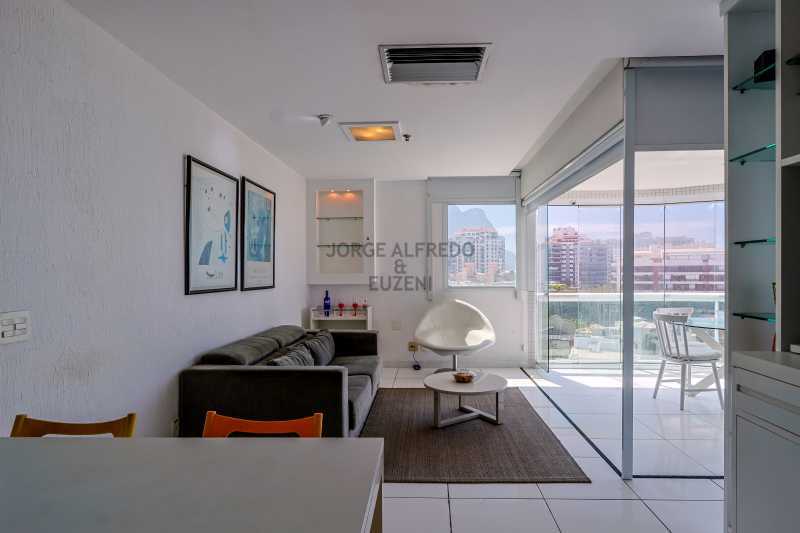 Conheça 01sala004 do imóvel - Flat 1 quarto à venda Barra da Tijuca, Rio de Janeiro - R$ 900.000 - JAFL10011 - 7 01sala004 - 7