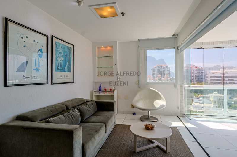 Conheça 01sala007 do imóvel - Flat 1 quarto à venda Barra da Tijuca, Rio de Janeiro - R$ 900.000 - JAFL10011 - 10 01sala007 - 10