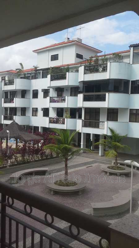 Conheça Varanda do imóvel - Apartamento à venda Avenida Genaro de Carvalho,Recreio dos Bandeirantes, Rio de Janeiro - R$ 660.000 - JAAP20010 - 5 Varanda - 5