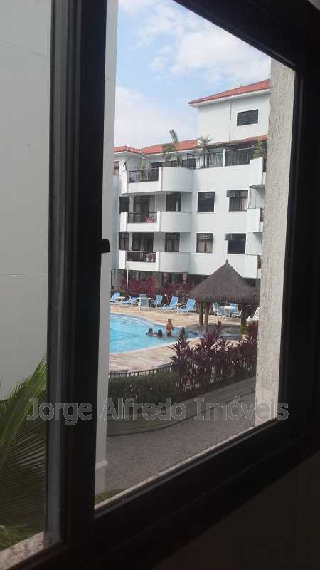 Conheça Vista da suíte do imóvel - Apartamento à venda Avenida Genaro de Carvalho,Recreio dos Bandeirantes, Rio de Janeiro - R$ 660.000 - JAAP20010 - 12 Vista da suíte - 12