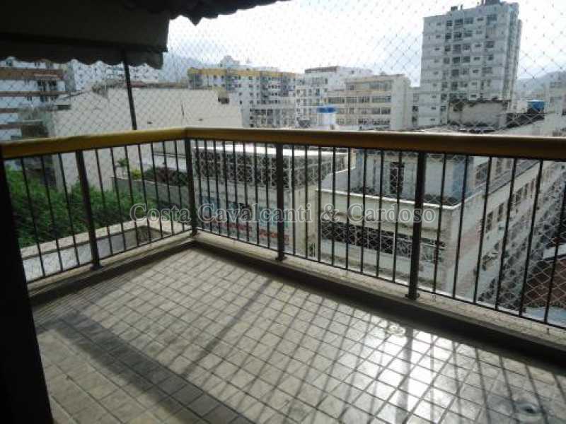 Conheça 6 varanda do imóvel - Cobertura 3 quartos à venda Tijuca, Rio de Janeiro - R$ 1.200.000 - TJCO30019 - 7 6 varanda - 7