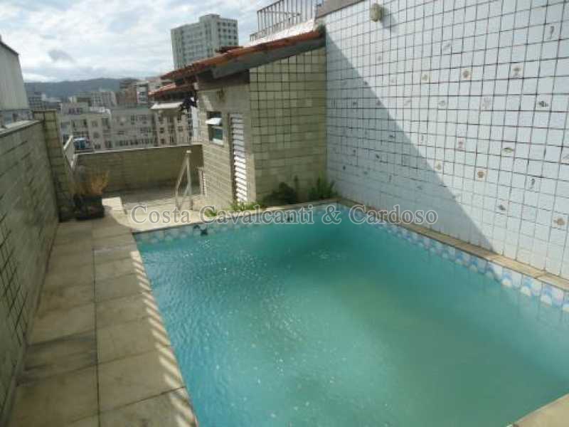 Conheça 2 piscina do imóvel - Cobertura 3 quartos à venda Tijuca, Rio de Janeiro - R$ 1.200.000 - TJCO30019 - 3 2 piscina - 3