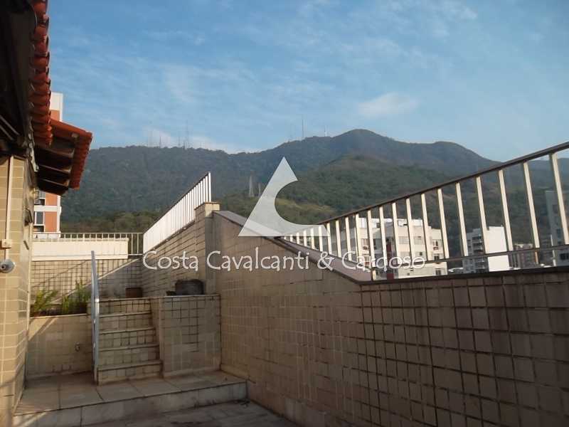 Conheça terraço vista do imóvel - Cobertura 3 quartos à venda Tijuca, Rio de Janeiro - R$ 1.200.000 - TJCO30019 - 6 terraço vista - 6