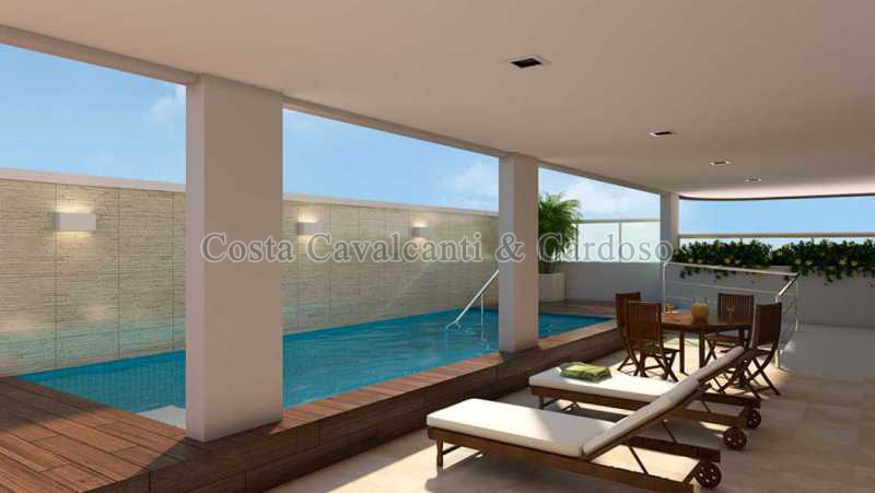 Conheça piscina do imóvel - Apartamento 2 quartos à venda Tijuca, Rio de Janeiro - R$ 660.000 - TJAP20092 - 7 piscina - 7