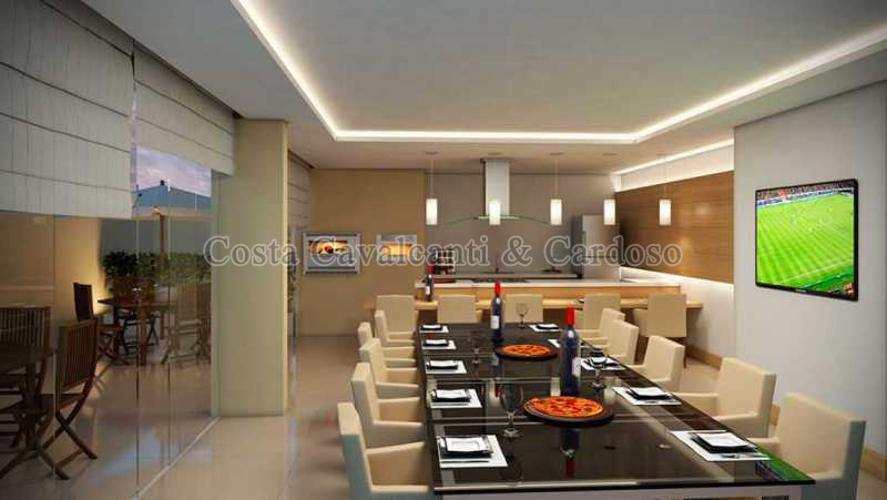 Conheça Salão Gourmt do imóvel - Apartamento 2 quartos à venda Tijuca, Rio de Janeiro - R$ 660.000 - TJAP20092 - 10 Salão Gourmt - 10