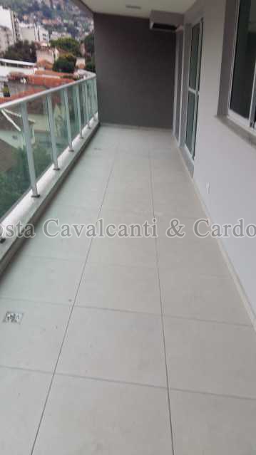 Conheça 2.1 - VARANDA do imóvel - Apartamento 2 quartos à venda Tijuca, Rio de Janeiro - R$ 660.000 - TJAP20092 - 20 2.1 - VARANDA - 20