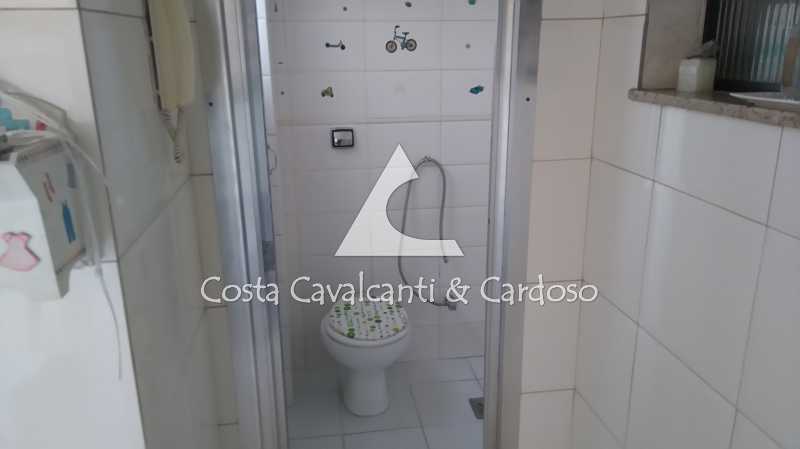 Conheça 20 Banheiro Empregada do imóvel - Cobertura 3 quartos à venda Rio Comprido, Rio de Janeiro - R$ 580.000 - TJCO30041 - 21 20 Banheiro Empregada - 21